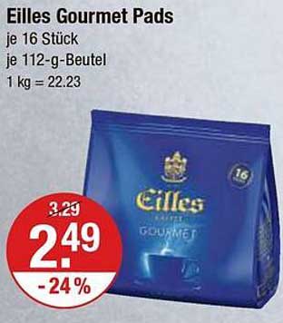 Eilles Gourmet Pads - 16 Stück