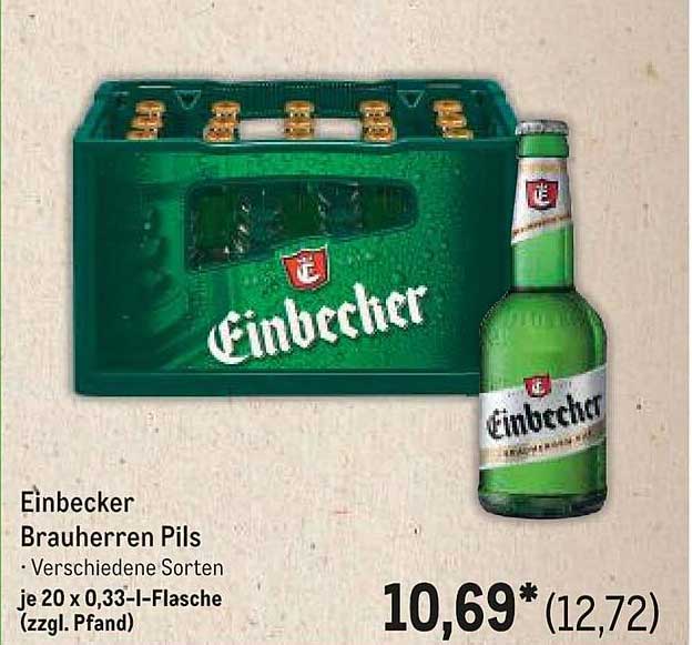 Einbecker Brauherren Pils - 20 x 0,33-l-Flasche