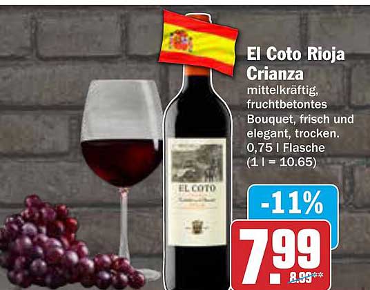 El Coto Rioja Crianza