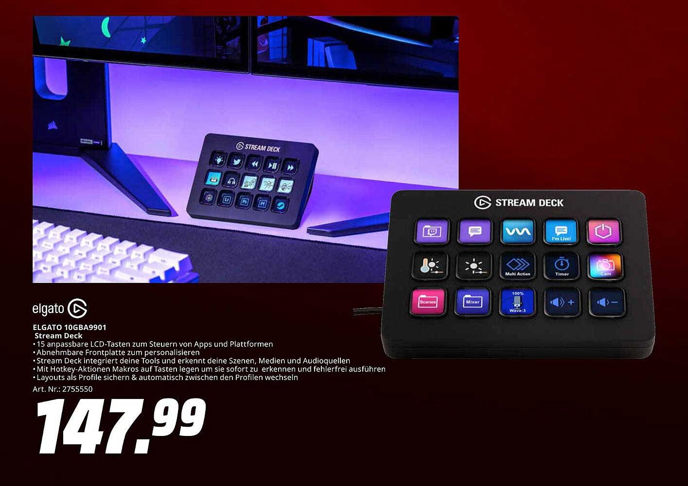 ELGATO 10GBA9901 Stream Deck