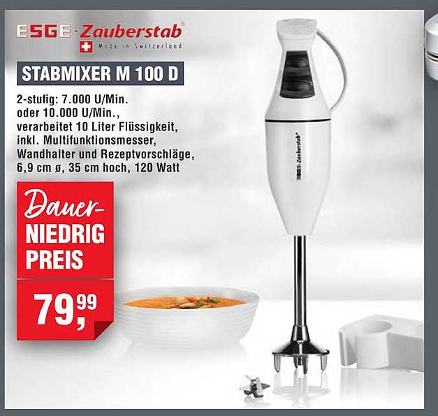 ESGE-Zauberstab Stabmixer M 100 D
