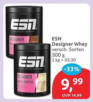 ESN Designer Whey - verschiedene Sorten 300 g