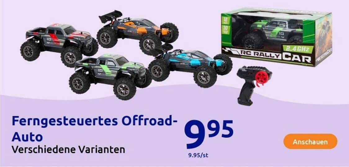 Ferngesteuertes Offroad-Auto - Verschiedene Varianten