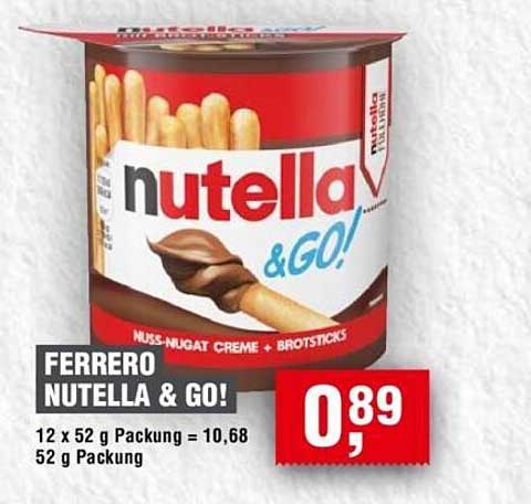 Ferrero Nutella & Go!