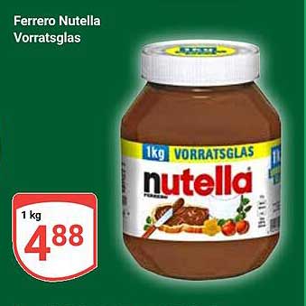 Ferrero Nutella Vorratsglas 1 kg