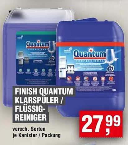 FINISH QUANTUM KLARSPÜLER / FLÜSSIG-REINIGER