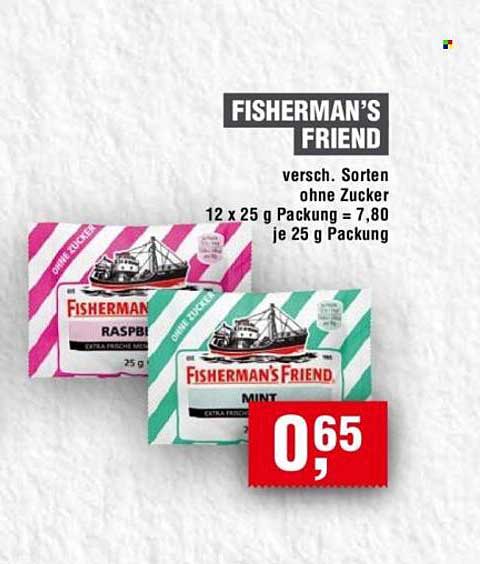 FISHERMAN’S FRIEND - Verschiedene Sorten ohne Zucker