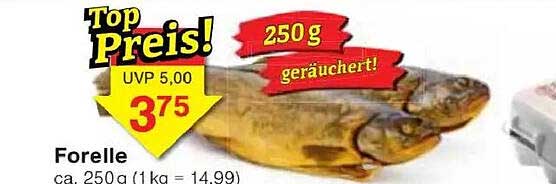 Forelle geräuchert 250 g