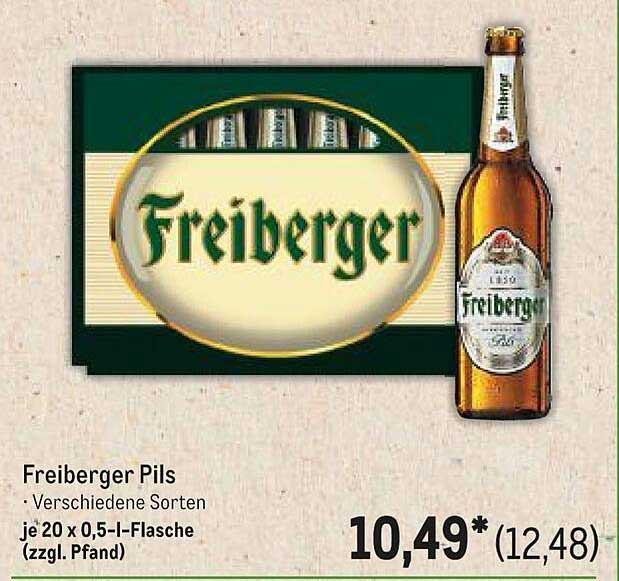 Freiberger Pils – Verschiedene Sorten