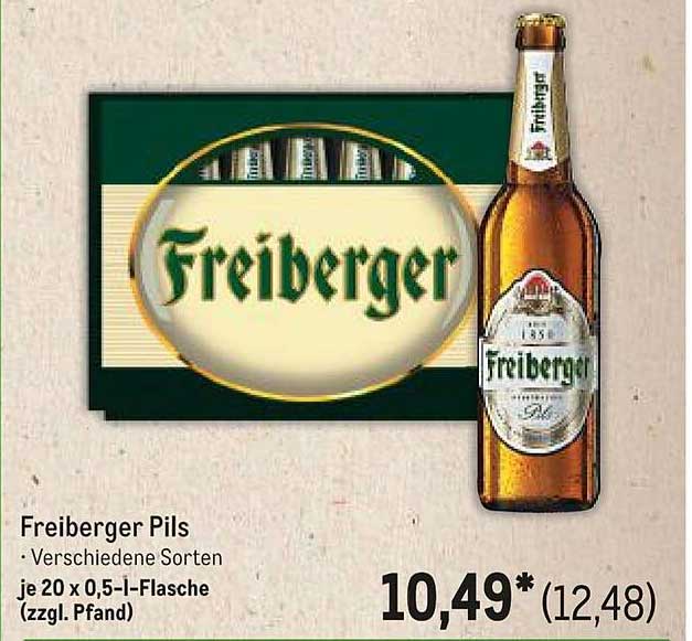 Freiburger Pils - Verschiedene Sorten je 20 x 0,5-l-Flasche (zzgl. Pfand)