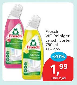 Frosch WC-Reiniger (versch. Sorten, 750 ml)