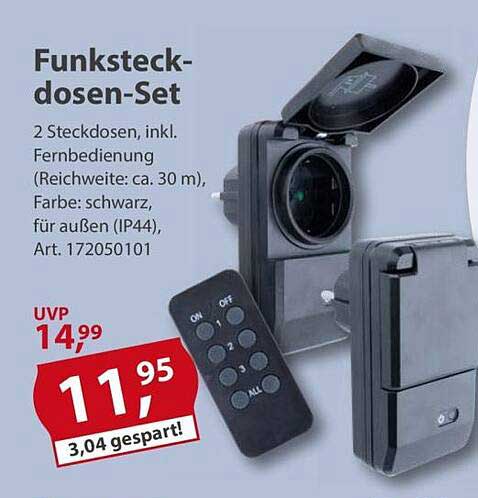 Funksteckdosen-Set