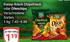Funny-frisch Chipsfrisch oder Ofenchips