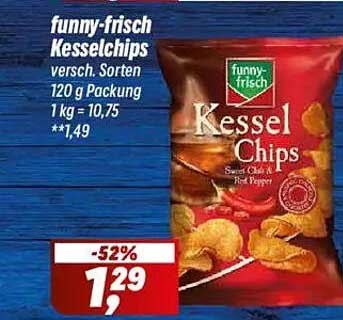 funny-frisch Kesselchips - verschiedene Sorten