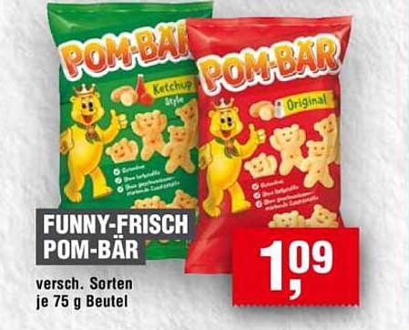 FUNNY-FRISCH POM-BÄR - vielseitige Snacks für Groß und Klein