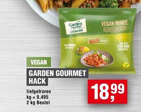GARDEN GOURMET HACK 2 kg Beutel - Vegan