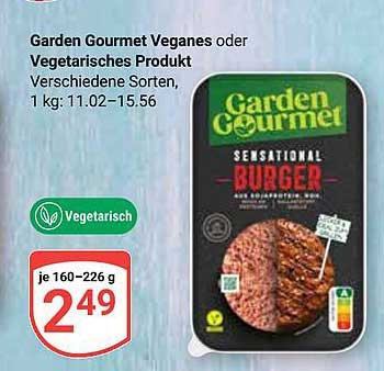 Garden Gourmet Sensational Burger, 160-226 g