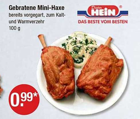 Gebratene Mini-Haxe