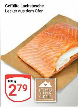 Gefüllte Lachstasche - Lecker aus dem Ofen