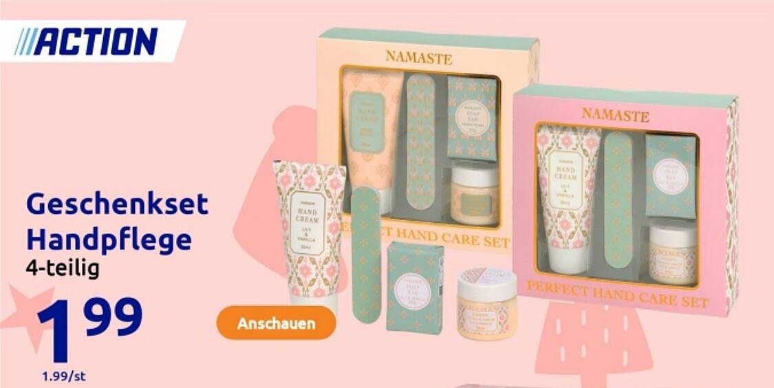 Geschenkset Handpflege 4-teilig