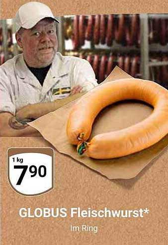 GLOBUS Fleischwurst* im Ring