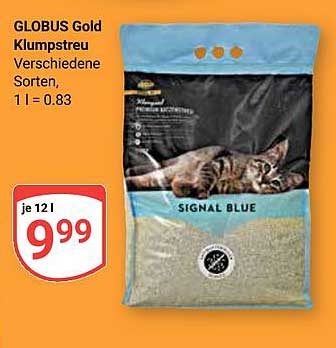 GLOBUS Gold Klumpstreu – verschiedene Sorten, 1 l = 0,83