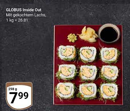 GLOBUS Inside Out mit gekochtem Lachs