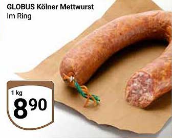 GLOBUS Kölner Mettwurst im Ring