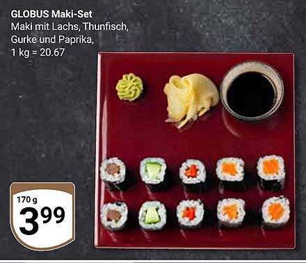 GLOBUS Maki-Set