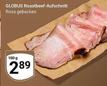 GLOBUS Roastbeef-Aaufschnitt Rosa gebacken