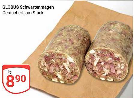 GLOBUS Schwarte, geräuchert, am Stück