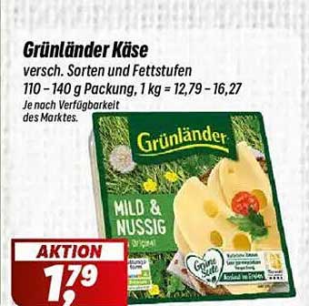 Grünländer Käse - Mild & Nussig