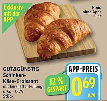 GUT& GÜNSTIG Schinken-Käse-Croissant