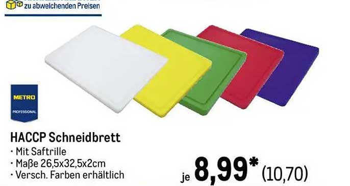 HACCP Schneidbrett