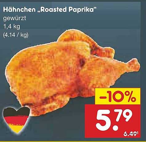 Hähnchen „Roasted Paprika“