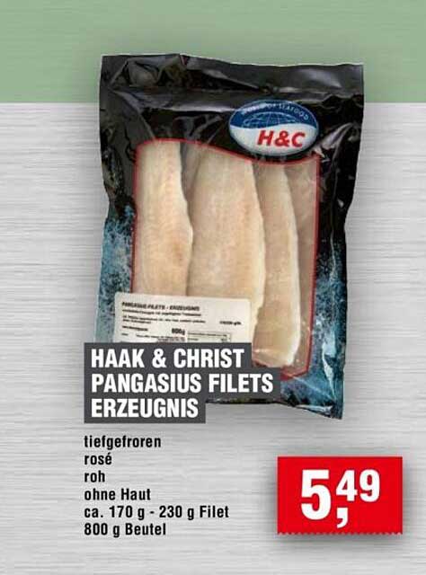 HAKA & CHRIST PANGASIUS FILETS ERZEUGNIS
