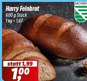 Harry Feinbrot 600 g Stück