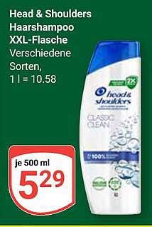 Head & Shoulders Haarshampoo XXL-Flasche verschiedene Sorten