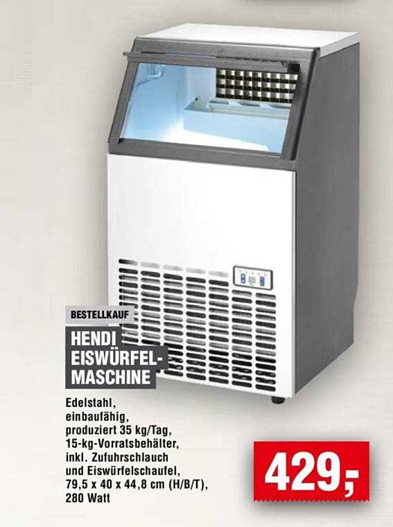 Hendi EISWÜRFELMASCHINE