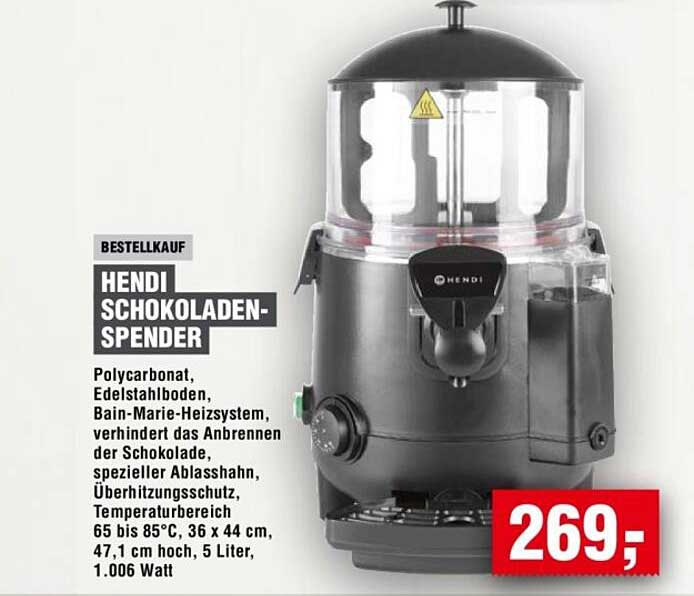 Hendi Schokoladenspender