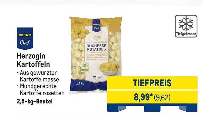 Herzogin Kartoffeln 2,5 kg-Beutel