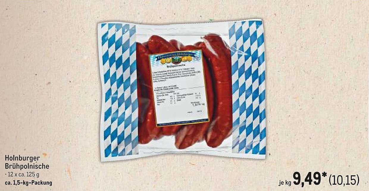 Holnburger Brühpölsiche 1,5 kg - jetzt zum Sonderpreis!