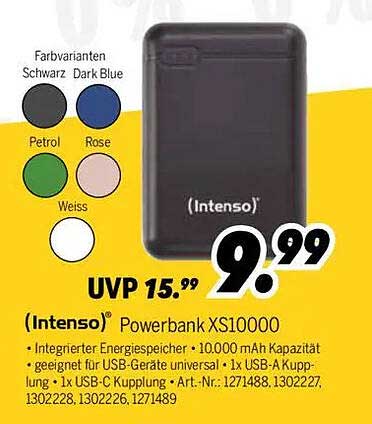 (Intenso) Powerbank XS10000