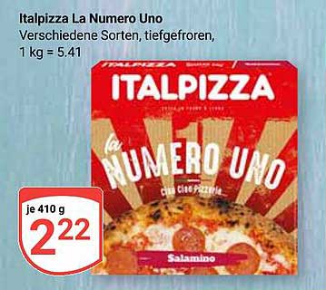 Italpizza La Numero Uno - Verschiedene Sorten, tiefgefroren