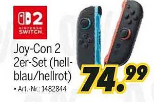 Joy-Con 2 2er-Set (hell-blau/hellrot)