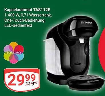 Kapselautomat TAS112E von Bosch