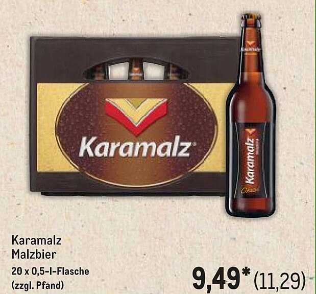 Karamalz Malzbier - 20 x 0,5-l-Flasche