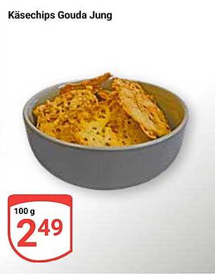 Käsechips Gouda Jung