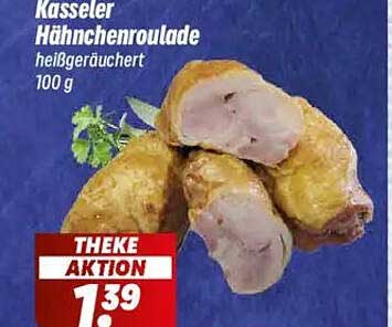 Kasseler Hähnchenroulade heißgeräuchert 100 g