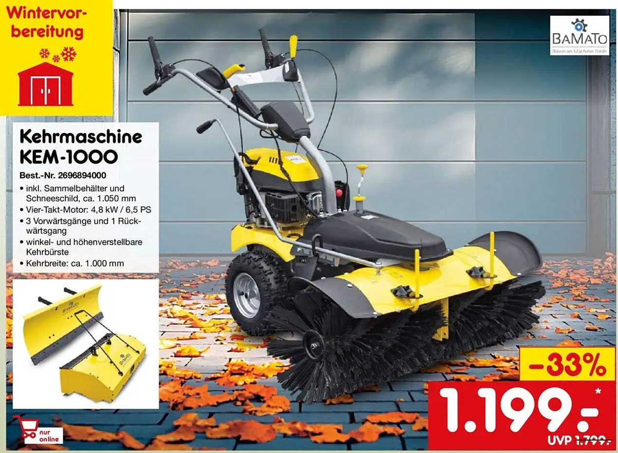 Kehrmaschine KEM-1000